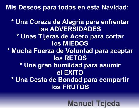 Mis deseos en esta Navidad
