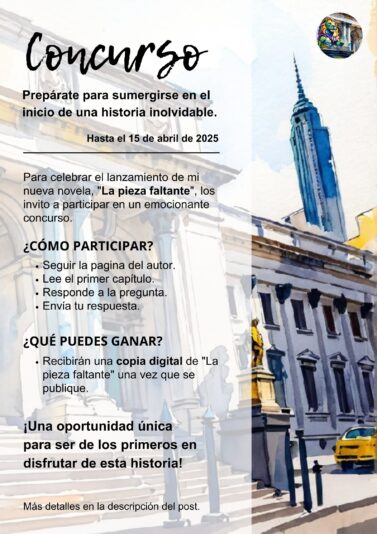 Poster Concurso artístico imagen pintura colores rojo, naranja y verde(1)