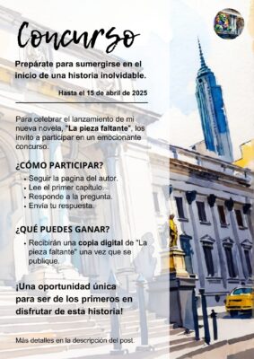 Poster Concurso artístico imagen pintura colores rojo, naranja y verde(1)