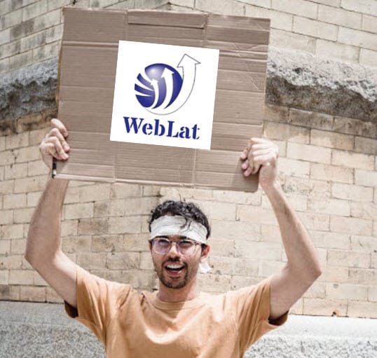 WebLat decidió hacer su lanzamiento en el Día Mundial de la Felicidad.